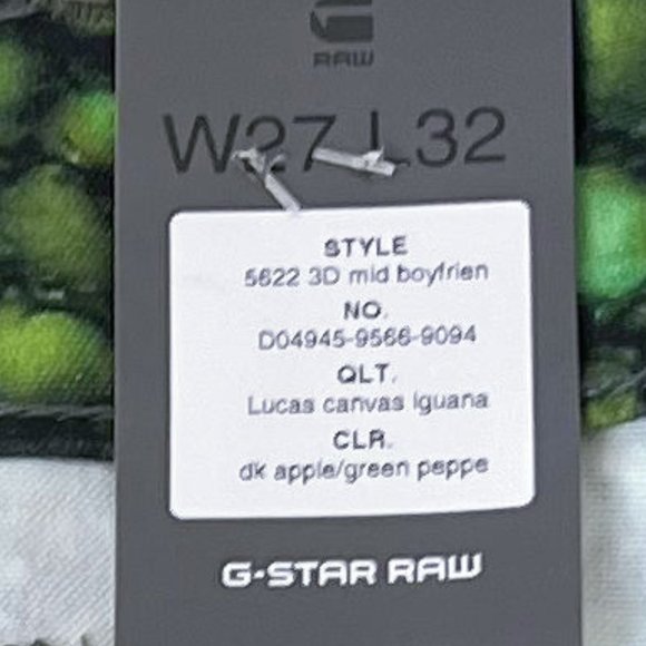 NEW! G-STAR X PHARRELL WILLIAMS 3D BOYFRIEND JEANS, W27_L32 - Picture 16 of 16